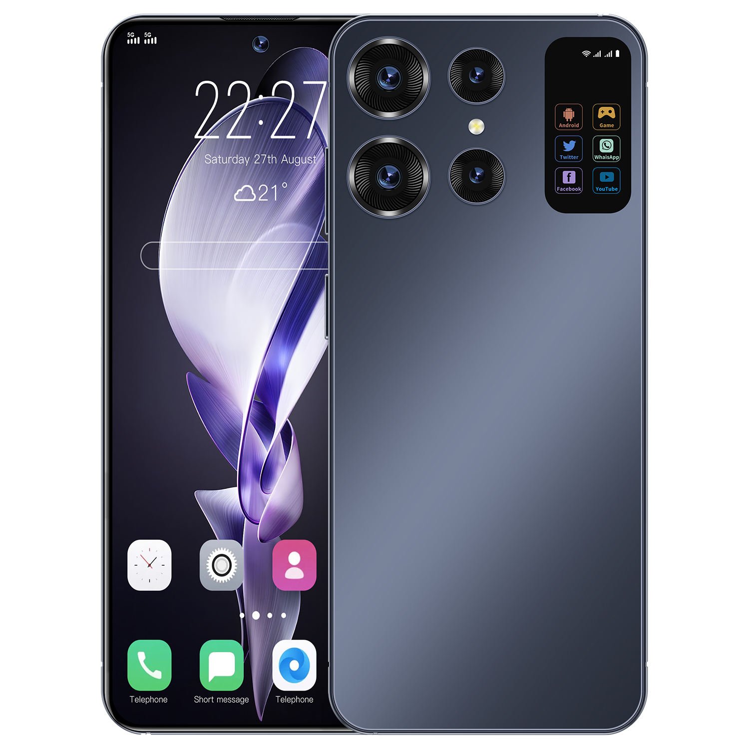 Cellphone 0riginal S24 Ultra 16GB Smartphone 6.3inch Unlocked dual card 3G Phones Android8.1 Mobile phones